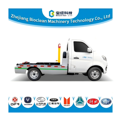 Bom preço. Caminhão de lixo elétrico puro com gancho de 4,1M3 1,5ton com capacidade de carga de 2840Kg on-line