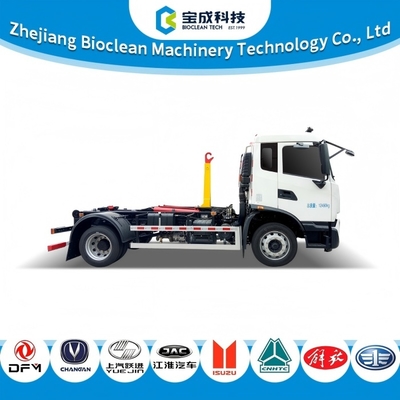 Diesel 17m3 10,5 ton Afneembare vuilniswagen Afvalverzameling Hooklift Truck