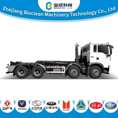 Good price 31tons Diesel Used Hook Lift Truck Garbage Collection Hook Lift Dump Truck online
