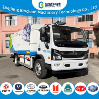 Good price 3.8m3 Pure Electric Fence Cleaning Truck Road Cleaner Vehicle ZBJ5120GQXHBEV online