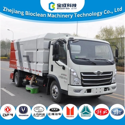 Veiligheid 8,3 ton Diesel Vrachtwagen Gemonteerde Straatveegmachine ZBJ5080TSLB6