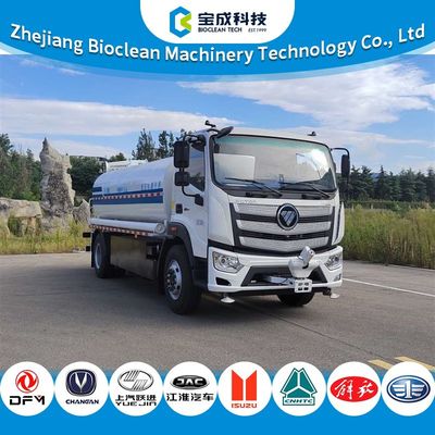 Buen precio Camión cisterna de riego vial de 10 m3 totalmente eléctrico con chasis BJ1186EVJA5, eficiente energéticamente en línea