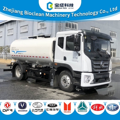 Bon prix 18 tonnes 11000L camion de pulvérisation d'eau 88km/h pour le nettoyage municipal en ligne
