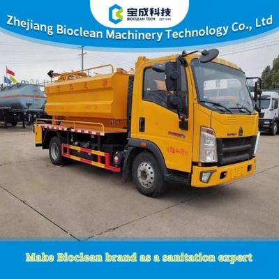 Ein guter Preis. 2.2m3 2200L 7,4 Tonnen Abwassersaugwagen Dieselbetrieben Pipeline-Baggerung Online
