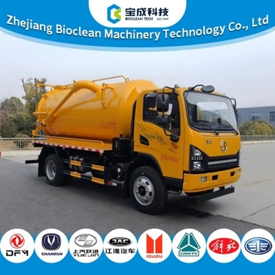 Prezzo buono 8.1m3 8100L 14 tonnellate camion aspiratore di fognature diesel ZBJ5140GXW6BHQ in linea