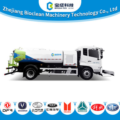 Prezzo buono Autocisterna da 18 tonnellate per acqua, 10 m3, camion per la manutenzione stradale con motore D6.7NS6B230 in linea